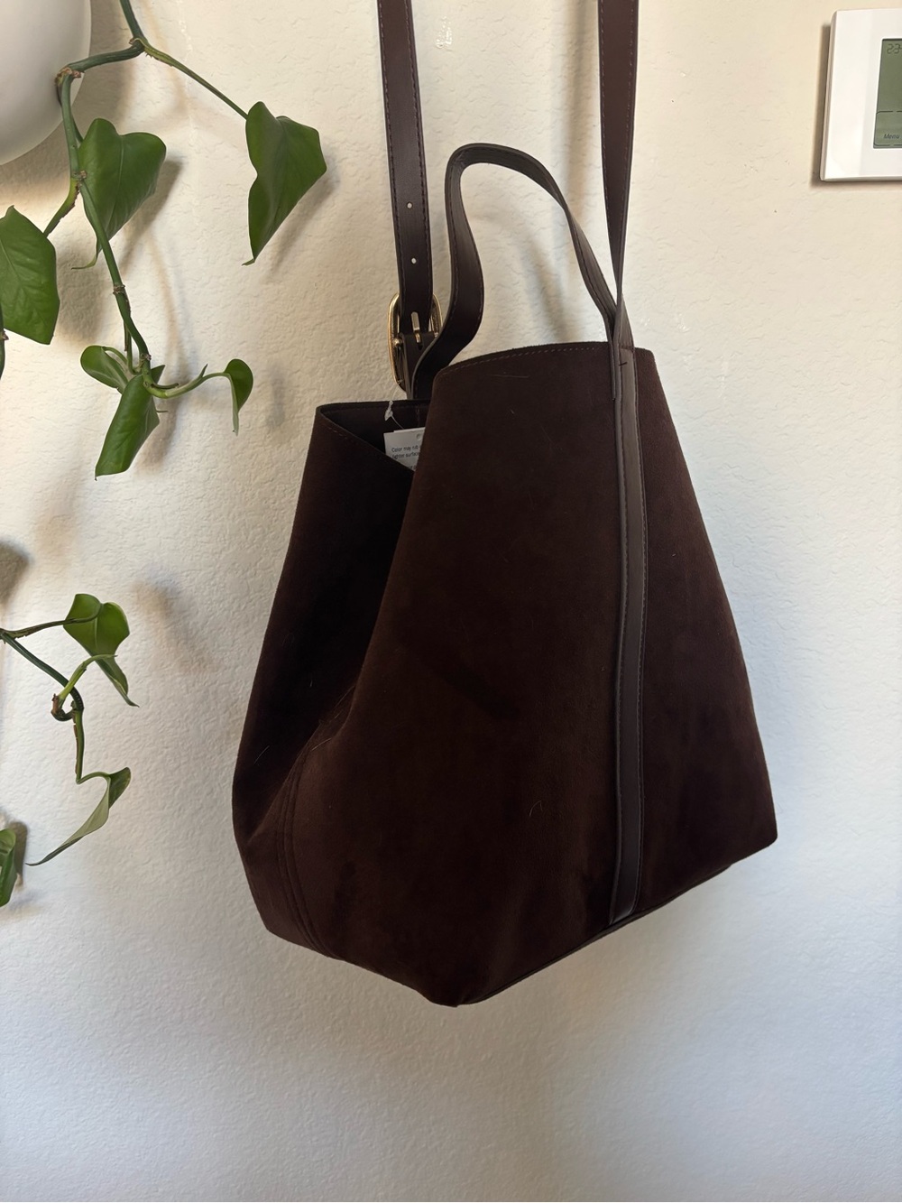 Old Navy Dark Chocolate Medium Carrie Tote Bag